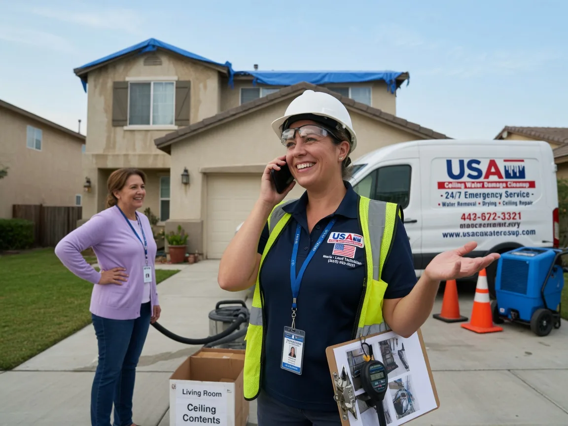 Ceiling Water Damage Restoration Murrayville, IL FAQs